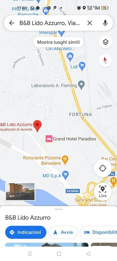 B&B Lido Azzurro カタンザーロ エクステリア 写真